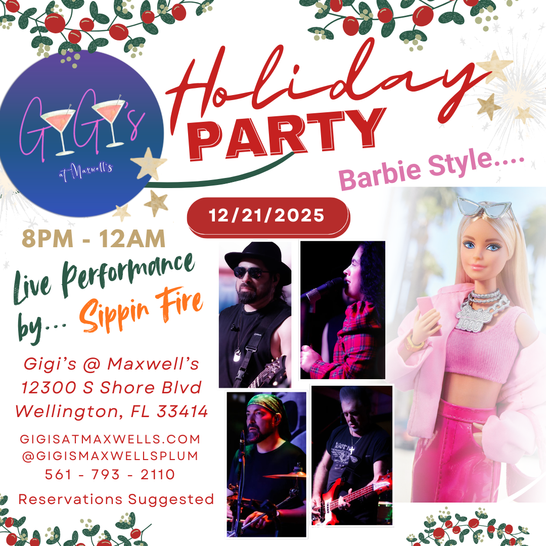 holiday Party at Gigi's, Maxwell's Plum